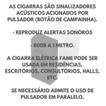MODULO DE CIGARRA BIVOLT PRETO SHP FAME 021.4081.0