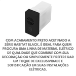 MODULO DE CIGARRA BIVOLT PRETO SHP FAME 021.4081.0