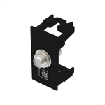 MODULO TOMADA PRETO P/ANTENA DE TV PARA CABO COAXIAL SHP FAME 062.4042.3