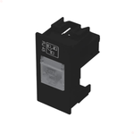 TOMADA MODULO PRETO REDE RJ45 CAT.6 8V SHP - FAME 062.4041.3