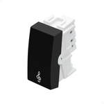 MODULO PULSADOR CAMPAINHA PRETO SHP - FAME 061.4030.3