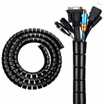 TUBO ESPIRAL PE PRETO 3/4 FAME 110.4444.0