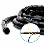 TUBO ESPIRAL PE PRETO 3/4 FAME 110.4444.0
