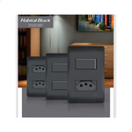 MODULO TOMADA PAD 2P+T PRETO 10A/250V SHP FAME 062.4034.3