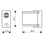 MODULO DE CIGARRA BIVOLT SERIE SM/EV/SB+ FAME 021.3945.0