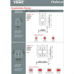 TOMADA MODULO REDE RJ45 CAT.6 8V SH/EL FAME 062.2691.3
