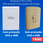 TOMADA MODULO REDE RJ45 CAT.6 8V SH/EL FAME 062.2691.3