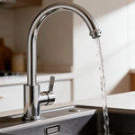 TORNEIRA CRO. PREMIUM ACQUAFAM PAREDE DE COZINHA BICA ALTA FAME 01047140 010.4714.0