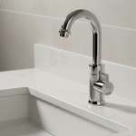 TORNEIRA CRO. PREMIUM ACQUAFAM BALCAO DE LAVATORIO BICA ALTA FAME 01047130 010.4713.0