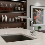 TORNEIRA CRO. PREMIUM CURVA ACQUAFAM PAREDE DE COZINHA BICA ALTA FAME 01046980 010.4698.0