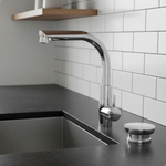 TORNEIRA CRO. PREMIUM CURVA ACQUAFAM BALCAO DE COZINHA BICA ALTA FAME 01046970 010.4697.0