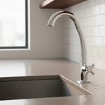 TORNEIRA CRO. PREMIUM QUADRA ACQUAFAM BALCAO DE COZINHA BICA ALTA FAME 01046960 010.4696.0
