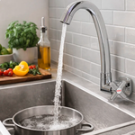 TORNEIRA CRO. PREMIUM QUADRA ACQUAFAM PAREDE DE COZINHA BICA ALTA FAME 01046940 010.4694.0