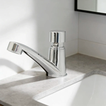 TORNEIRA CRO. PREMIUM COM FECHAMENTO AUTOM. ACQUAFAM BALCAO DE LAVATORIO BICA ALTA FAME 01046920 010.4692.0