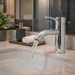 TORNEIRA CRO. PREMIUM ACQUAFAM BALCAO DE LAVATORIO BICA BAIXA FAME 01046910 010.4691.0
