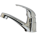 TORNEIRA CROMADA ACQUAFAM PARA BALCAO DE LAVATORIO BICA RETA FAME 01046500 010.4650.0