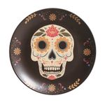 Prato Sobremesa Skull Halloween - Porto Brasil