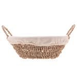 Cesta Redonda de Sisal com Forro - Wolff