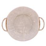 Cesta Redonda de Sisal com Forro - Wolff