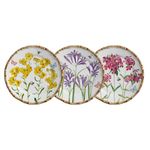 Conjunto com 6 Pratos de Sobremesa Wild Flowers - Maison Blanche