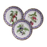 Conjunto com 6 Pratos de Sobremesa Wild Fruits - Maison Blanche