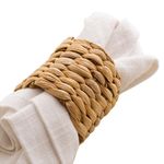 Conjunto 4 Anéis  Guardanapos Fibra Natural - Wolff
