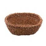Conjunto com 3 Cestas Ovais de Fibra Natural - Wolff