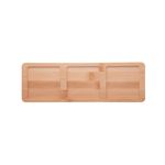 Conjunto com 3 Potes com Tampa, Colher e Bandeja em Bambu Classic - Wolff