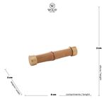 Conjunto com 4 Descansos para Talheres de Bambu Dourado - Wolff
