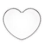 Conjunto com 4 Pratos de Coração Pearl - Wolff