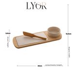 Conjunto Para Queijo - Lyor