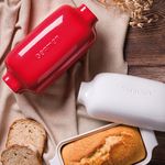 Forma de Pão com Tampa Vermelho - Germer