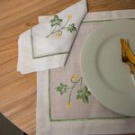 Lugar Americano + Guardanapo Verde- Rafimex 