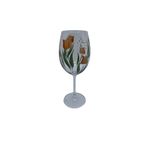 Taça de Vinho em Cristal Tulipa