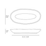 Travessa Oval Funda G Latte - Porto Brasil