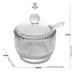 Açucareiro com Colher Pearl - Wolff