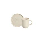 Caneca Coup Stoneware com Pires Clay - Porto Brasil