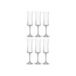Conjunto com 6 Taças para Champanhe Buteo - Bohemia