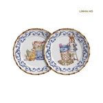 Conjunto 2 Pratos Rasos Teatime - Maison Blanche