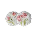Conjunto Com 2 Pratos Rasos Jardim Encantado - Scalla