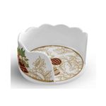 Porta Panetone Holly Golden - Maison Blanche