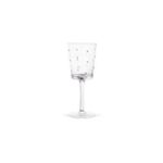 Taça em Vidro Transparente com Dourado - 320ML