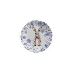 Prato Sobremesa Rabbits Flowers Blue - Maison Blanche