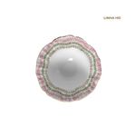 Prato Fundo Pink Palm - Maison Blanche