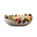 Centro de Mesa Giusto Frutta Off White  - Camistef
