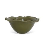 Bowl em Melamina com Borda em Relevo Verde – BTC