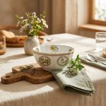 Bowl Cereal Royal Bloom com Filete Ouro – Maison Blanche