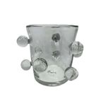 Vaso em Vidro Transparente com Esferas Estilo Murano – BTC