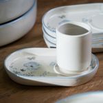 Conjunto Copo Com Bandeja Amor de Primavera - Scalla