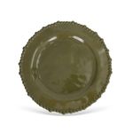 Pratos Raso em Melamina com Borda em Relevo Verde – BTC